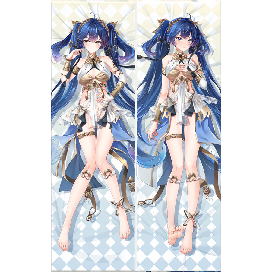 Wuthering Waves ปลอกหมอน Dakimakura พีชผิว 2Way Janainese อะนิเมะเกมหมอน