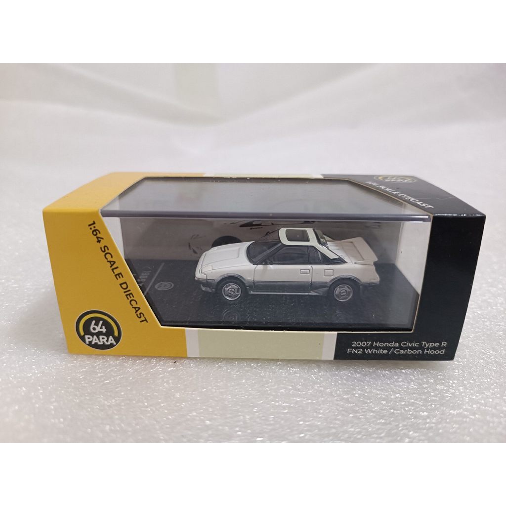 Para Alloy 1: 64 Black Red Advan RV Sports Car รุ่น MR2 รุ่นที่ 1 MK1 W10 เหมาะสําหรับ Toyota MR จัด