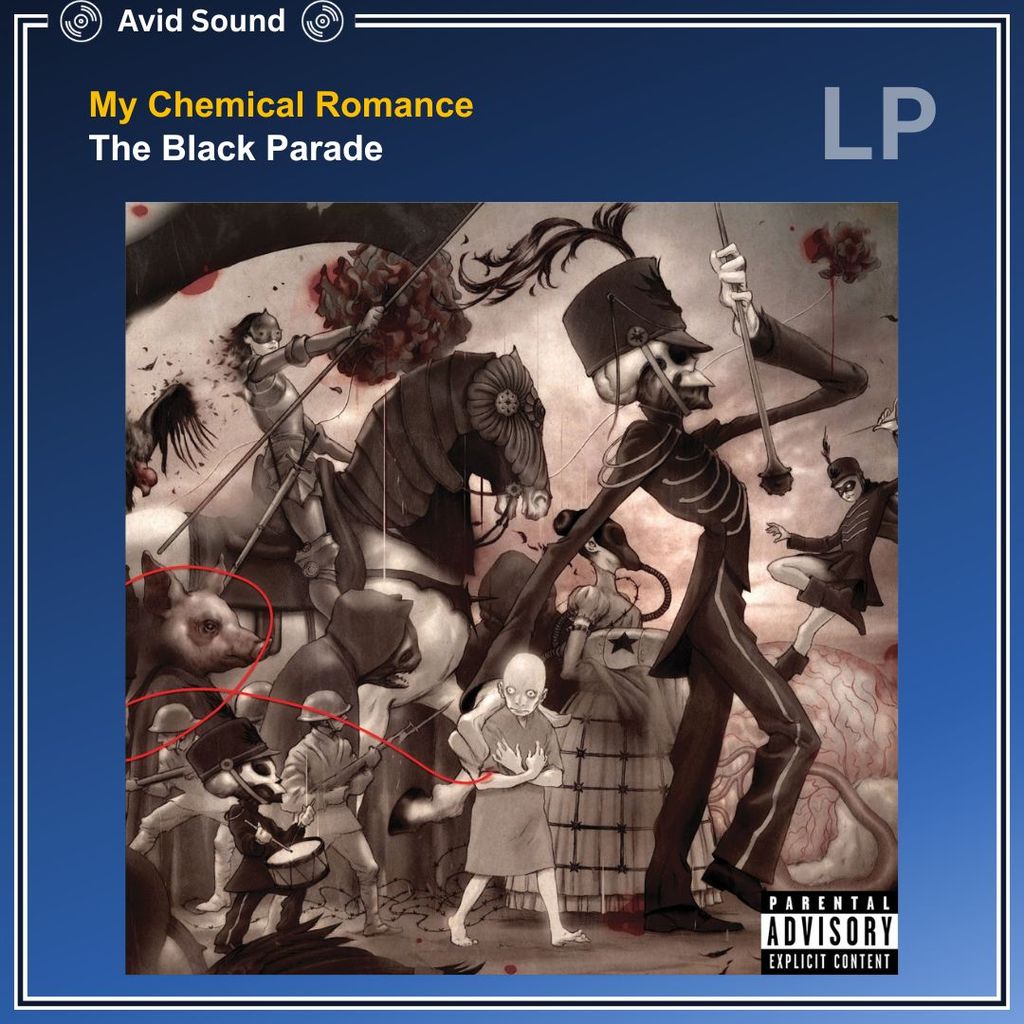 แผ่นเสียง My Chemical Romance The Black Parade ใหม่ ซีล My Chemical Romance Vinyl LP