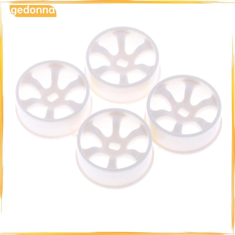[gedonna] ขอบล้อสีขาว 4 ชิ้นสําหรับ WLtoys K969 K989 P929 RC รถ DIY อุปกรณ์เสริม