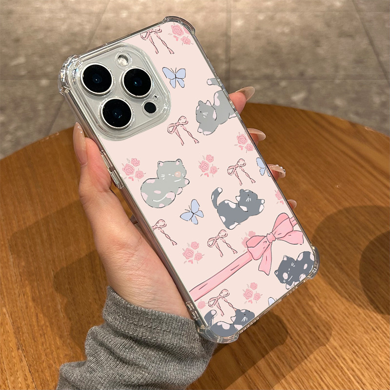 🔥KingMall🔥 เคสใสสำหรับOppo A60 A2 A3s A5 A9 A7 A15 A16 A57 A78 A18 A17 A36 A38 A58 F21 Reno6 7 5G A74 A76เคสกันกระแทก