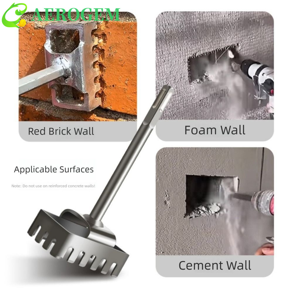 AEROGEM เครื่องตัดรูสี่เหลี่ยม, ด้ามสี่เหลี่ยม 4 หลุม Punch Square Socket Puncher, Creative Quick Cu