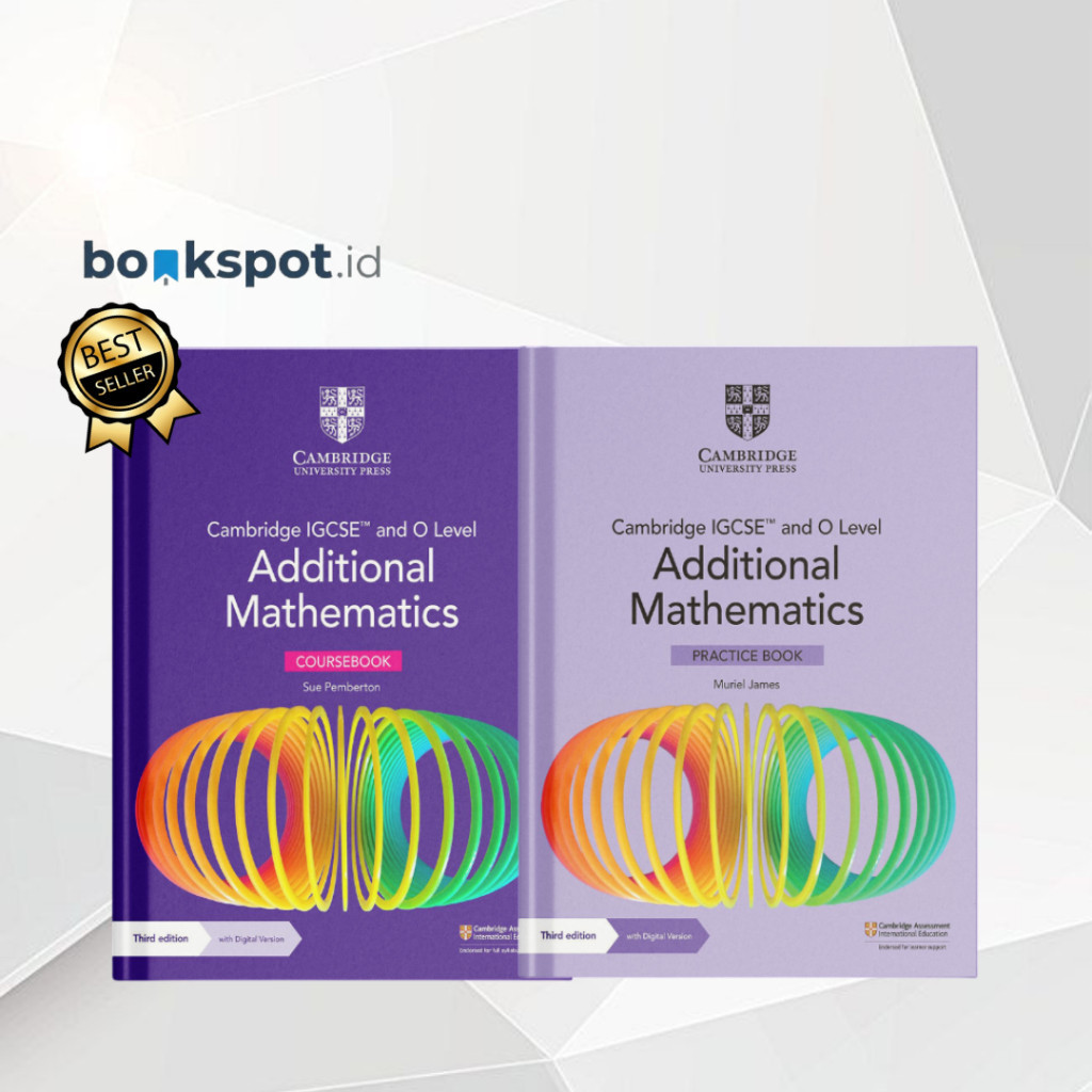 หนังสือหลักสูตรคณิตศาสตร์เสริมระดับ Cambridge IGCSE และ O และหนังสือฝึกหัด