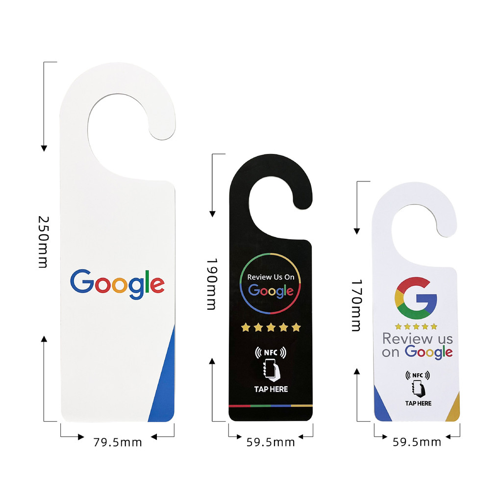 Spot Goods#Shop NFC Google Review Card NFC Hanging Tag Card, Positive Review Card Google Do not touc