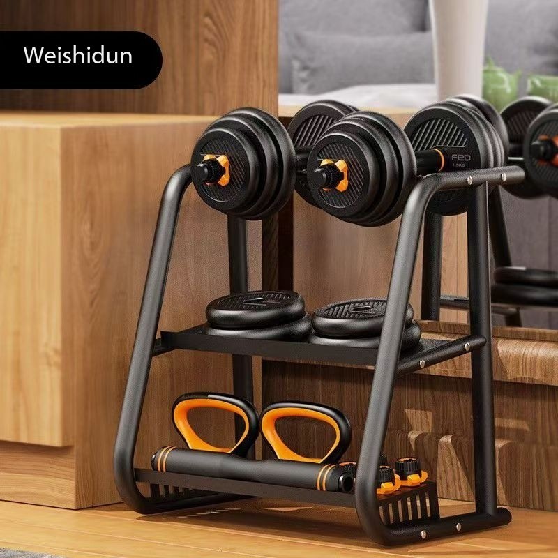 Fed Dumbbell Rack Dumbbell Rack Holder For Dumbbell Set Rack Storage Multi Purpose Solid Wood Steel 