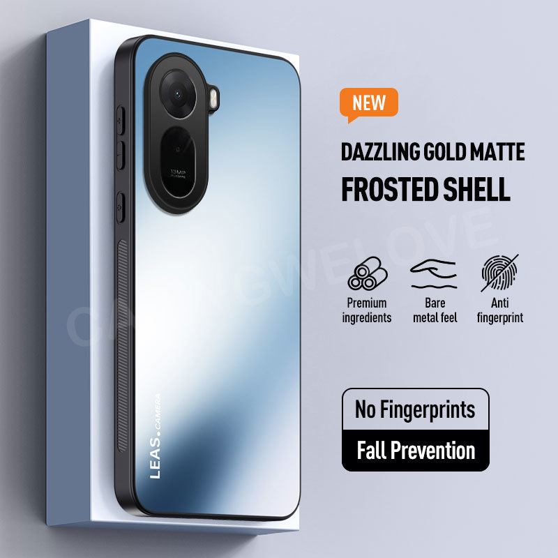 เคสโทรศัพท์สําหรับ POCO C81 Pro 2026 POCO C81 C81X 4G 5G หรูหรา AG พราว Frosted Matte เคสโทรศัพท์ที่มีสีสันกันกระแทกฝาหลัง