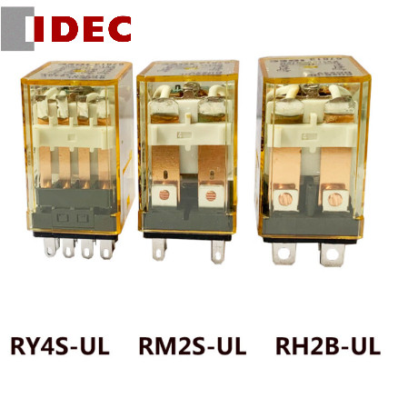 IDEC รีเลย์ระดับกลาง RM2S-UL RH2B-UL RY4S-UL RH4B-UL RM2S-U RH2B-U RY4S-U RH4B-U