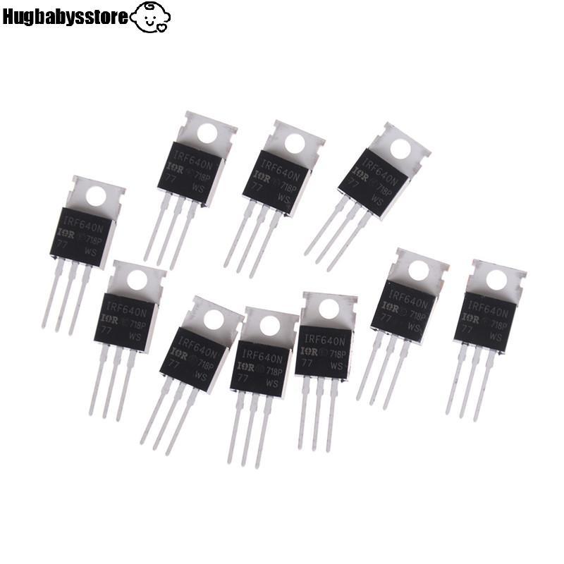 [Hugbabys-t] 10 ชิ้นใหม่ IRF640 IRF640N Power mosfet 18A 200V TO-220