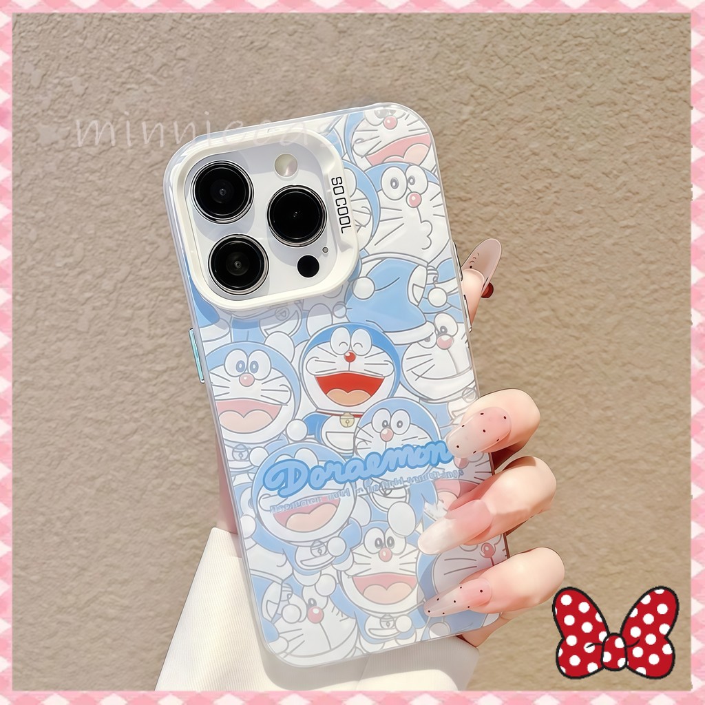 MINNIE cute case for iPhone 17ProMax 16 15 PLUS 12 13 14Pro 11 XS XR 7Plus เคสมือถือสำหรับไอโฟน แมวการ์ตูนน่ารัก