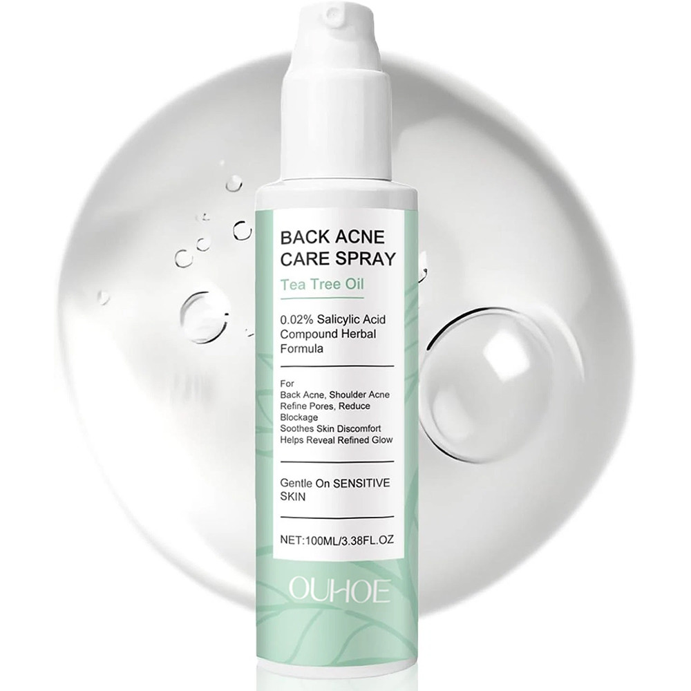 OUHOE Back Acne Treatment Spray