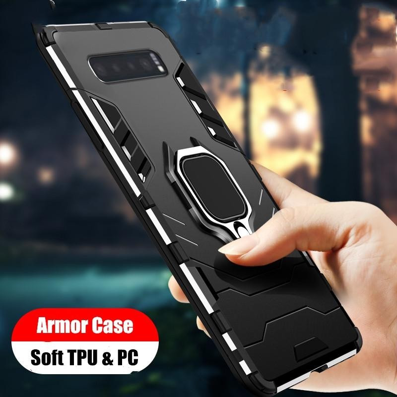 CASE SAMSUNG S10 S10E / S10 5G / S10 PLUS / S10 LITE IRING CASE ROBOT ARMOR STANDING PHONE