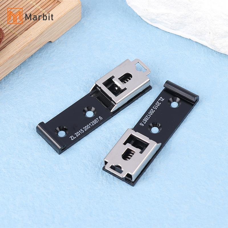 Marbit 35 มม.U รูป DIN Rail Holder Universal Rail Bule Rail Fix Clamp Fastener คลิปสําหรับรีเลย์ติดตั้ง null