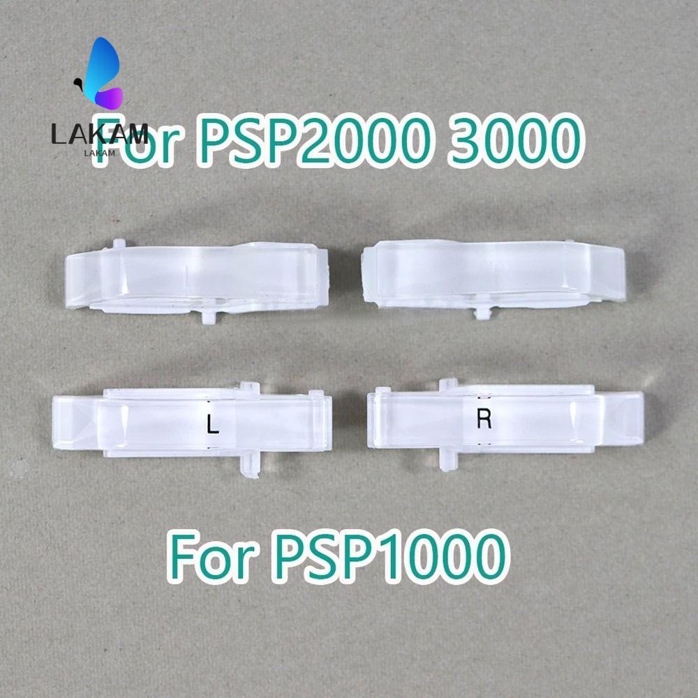 LAKAM คอนโซลปุ่มทริกเกอร์,ซ่อม DIY โฮสต์ LR Trigger,อะไหล่เกมเดิมซ้ายขวาคีย์สําหรับ PSP 1000/PSP 200
