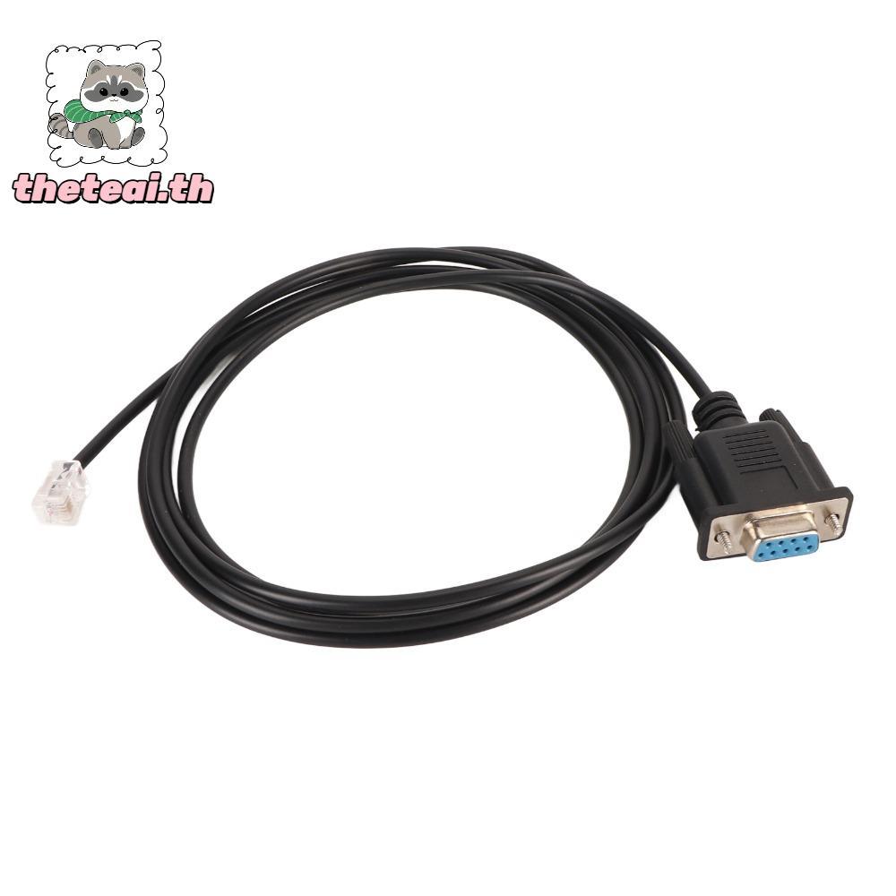 THETEAI 6P6C LAN , หญิง Plug and Play RS232 DB9Pin หญิง RJ11 RJ12, ทนทาน RS232 to RJ11 RJ12 สําหรับ 
