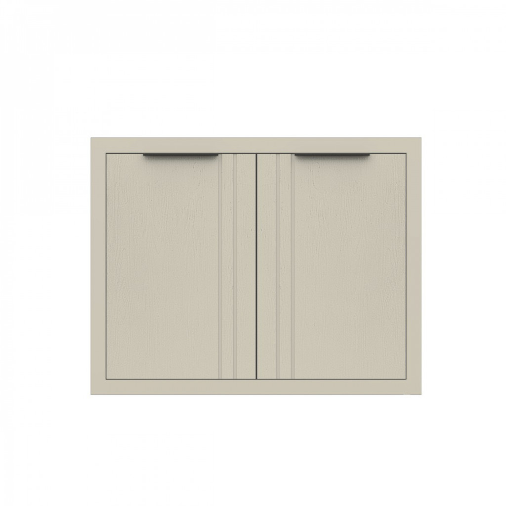 GlobalHouse CLOSE Lumine บานซิงค์คู่ uPVC 85x66 ซม.
