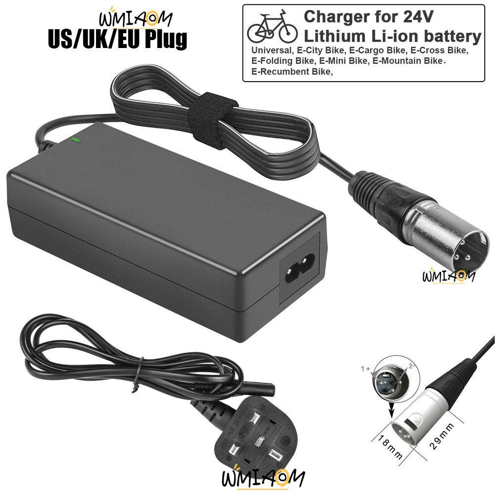 WMIAOM Power Adapter จักรยานไฟฟ้า Mobility Scooter Practical Ebike Charger