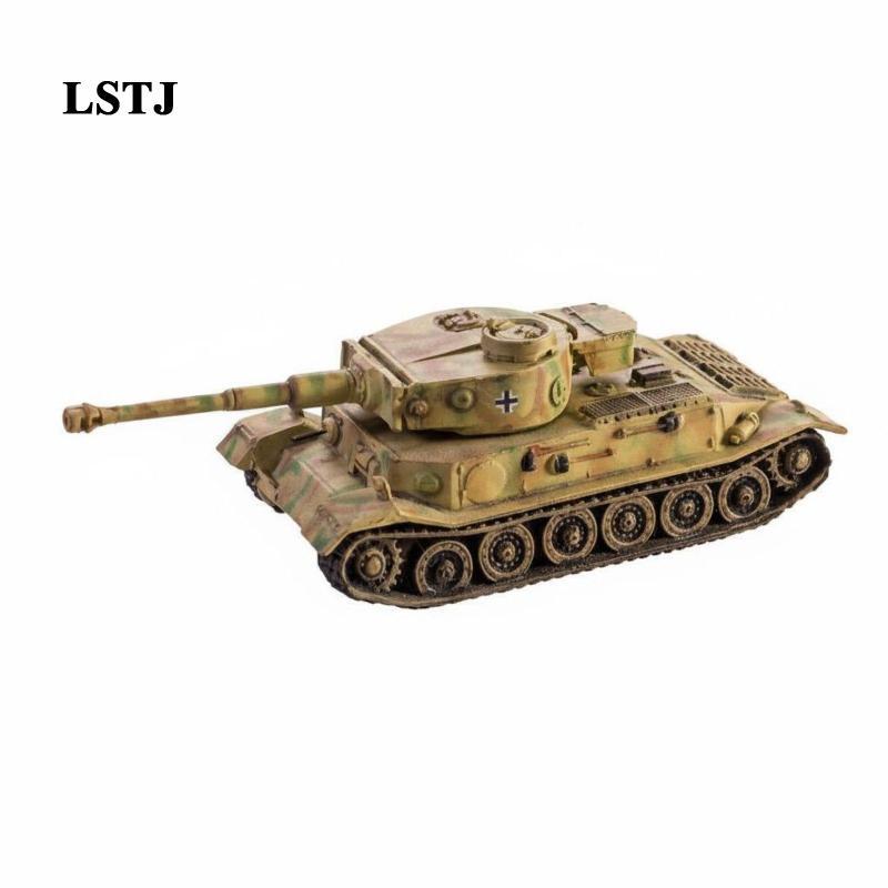 [Lstjj] 1/144 Scale Tank Model รายละเอียด WW2 Tank Model Movable Turret ตุ๊กตาสะสมสําหรับนักสะสม, จอ