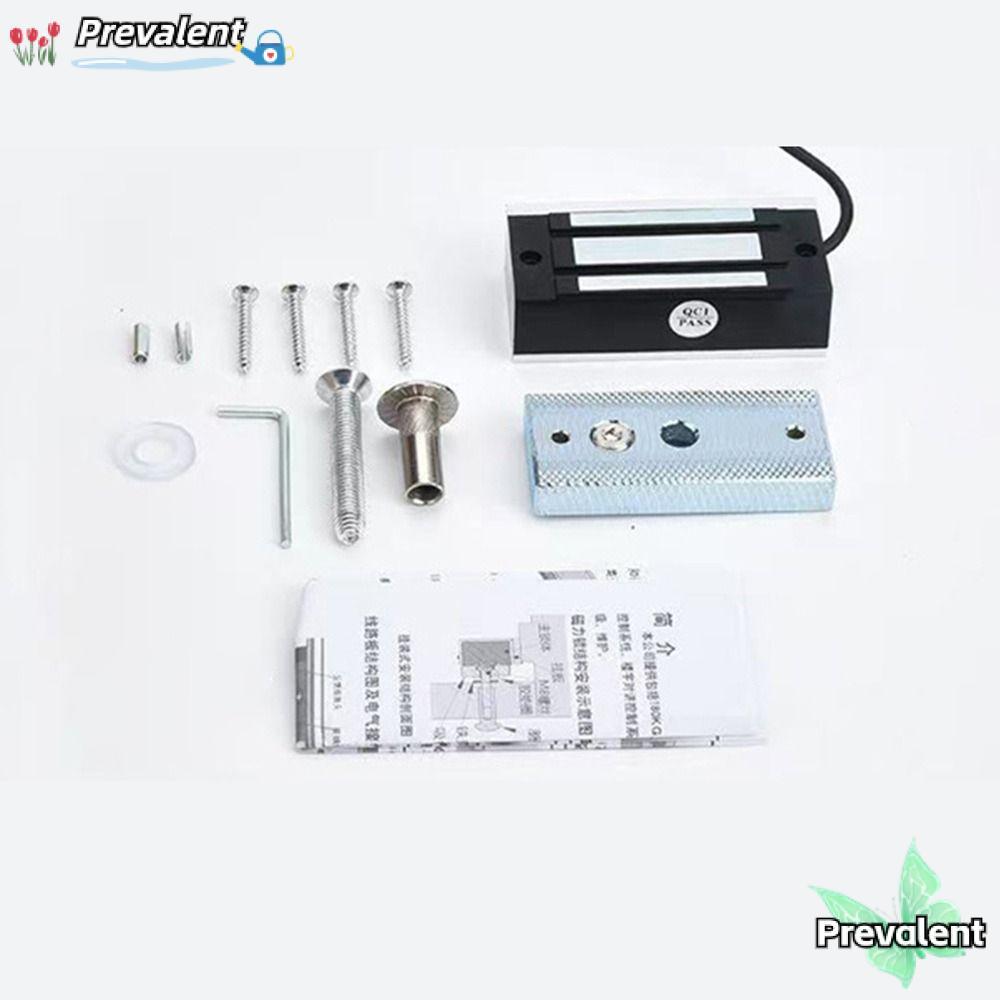 PREVALENT ล็อคแม่เหล็กไฟฟ้า, มินิ 12V/24V ล็อคไฟฟ้า, แม่เหล็กไฟฟ้าสําหรับงานหนัก 60KG/100Lbs ประตูควบคุมการเข้าถึงประตู