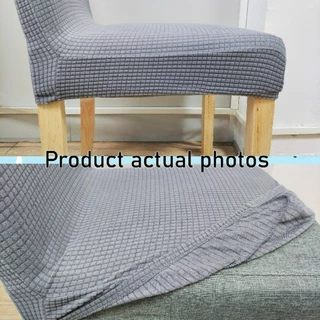 ผ้าคลุมเก้าอี้-หลังกลาง ความสูง 45-60 ซม. ผ้าจักเวฟเฟิลลาย Jacquard Mid Back chair cover