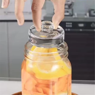 Cutie Glass Weight สําหรับหมัก Mason Jar ทําความสะอาดง่าย การหมักน้ําหนัก