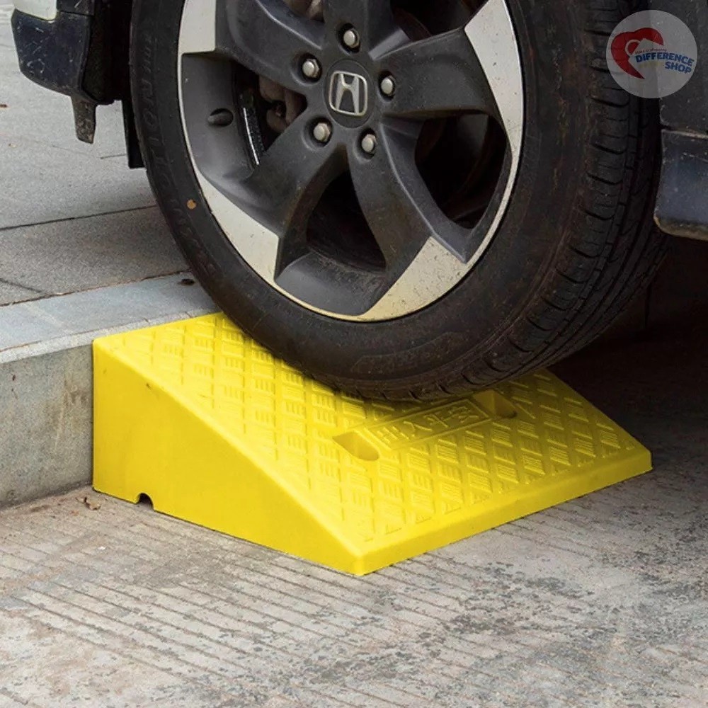 ทางลาดพลาสติก ทางลาดขึ้นฟุตบาท ทางลาดรถยนต์ ทางลาดรถเข็น มี 7 ขนาด พร้อมส่งในไทย - รูปที่ 3