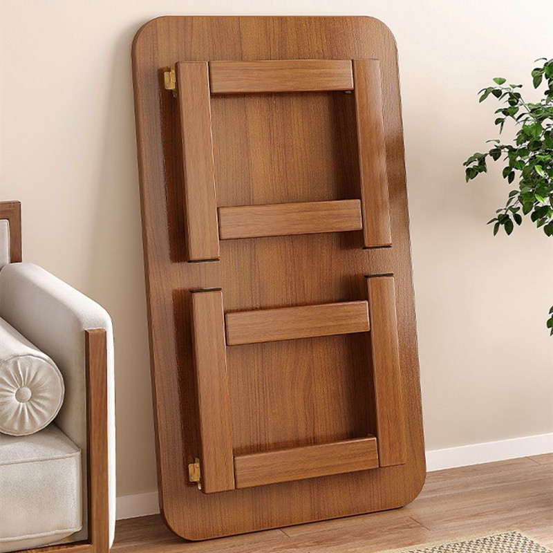 Foldable Coffee Table Living Room Home Small Apartment Simple Modern Bedroom Bay Window Solid Wood S