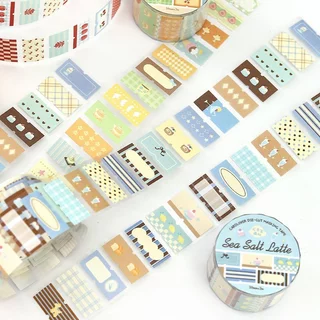 Vintage Washi เทปชุด Writable เทปตกแต่งสําหรับ Bullet Journal Art Scrapbooking ไดอารี่การ์ดหัตถกรรมของขวัญอัลบั้มโน้ตบุ๊คเครื่องเขียน