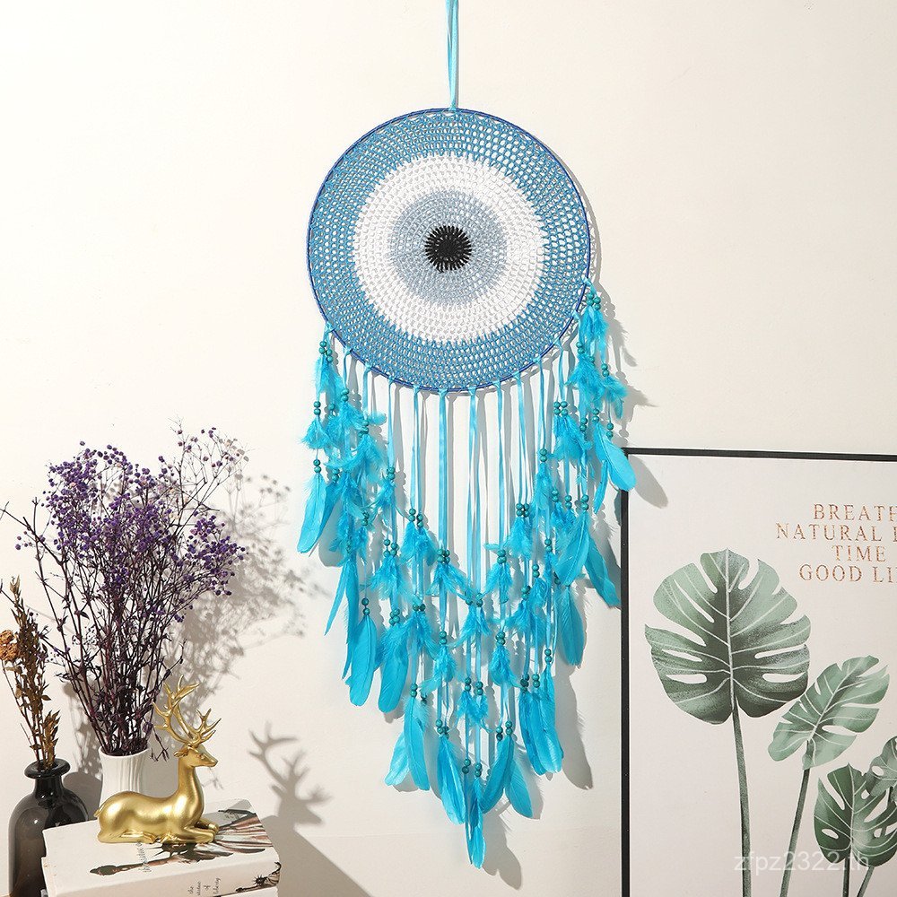 Room Dream Catcher วันหยุดจี้จี้ของขวัญขนาดใหญ่ตกแต่ง Feather B & B งานแต่งงาน Props Creative Wind C