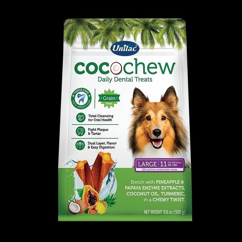 Ulile ต้นฉบับนําเข้าสุนัข Ulife กลิ่นปากเอนไซม์น้ํามันมะพร้าวทําความสะอาดฟันกระดูกกรามติด/ปากนําเข้า