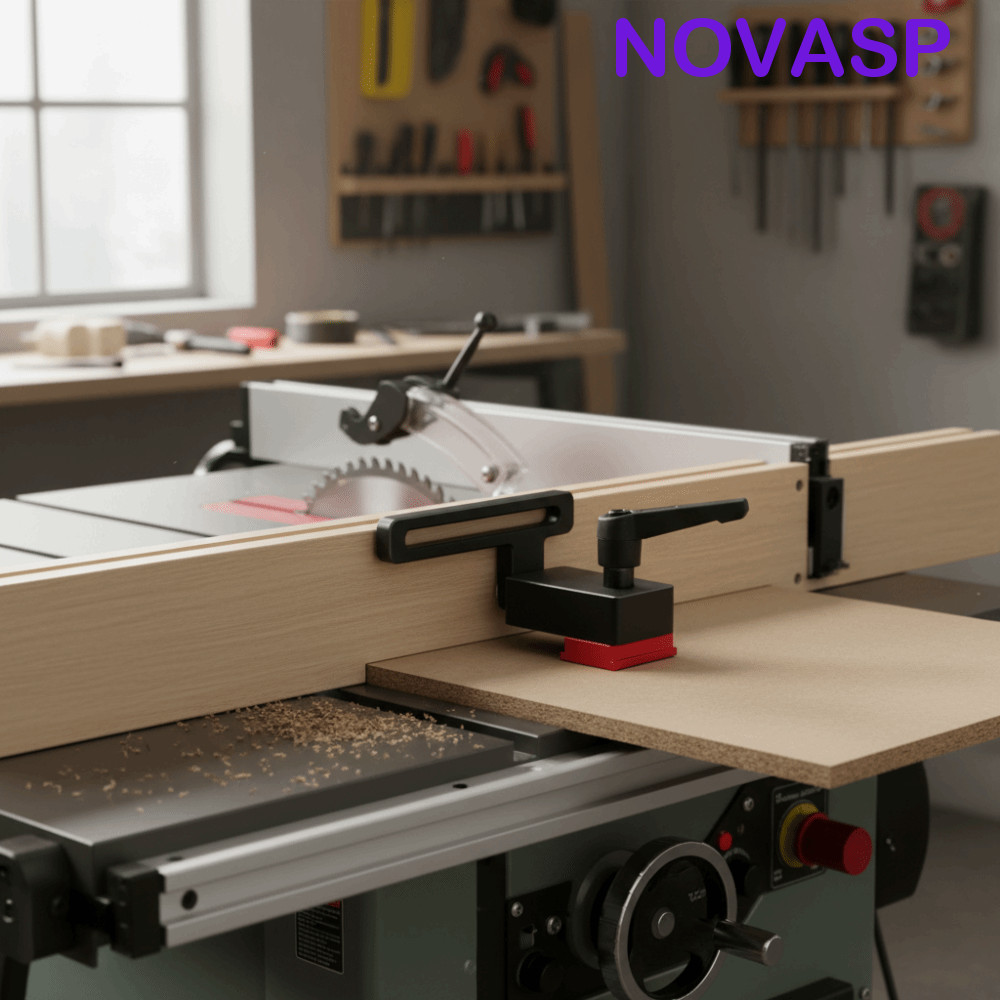 NOVASP ตุ้มปี่ ติดตามหยุด, มาตรฐาน T-track 30 ประเภทการออกแบบ T ติดตามหยุดบล็อก, ล็อคกลไกหยุดบล็อกอล