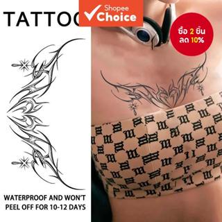 Enchanting Butterfly Demon สติ๊กเกอร์รอยสักชั่วคราวสําหรับหน…