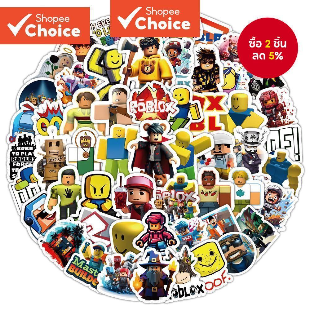 สติกเกอร์ ลายกราฟฟิตี้ Roblox สําหรับติดตกแต่งหมวกกันน็อค จักรยาน 100 ชิ้น