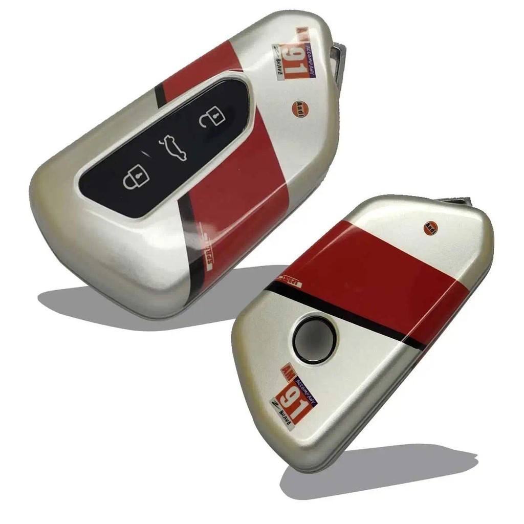 กุญแจรถ Cased เคลือบสําหรับ VW Golf 8 Mk8 2020 Skoda Octavia 4 8 A8 MK4 VAG Group 2021 Seatauto อะไห