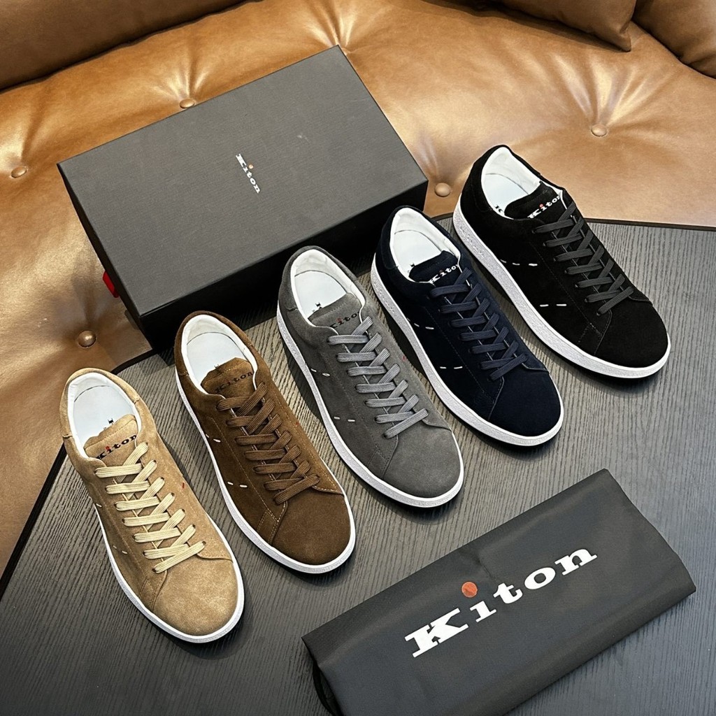 G1FU Kito* 2025Men's sneakers genuine leather cow suede comfortable breathable athletic shoes