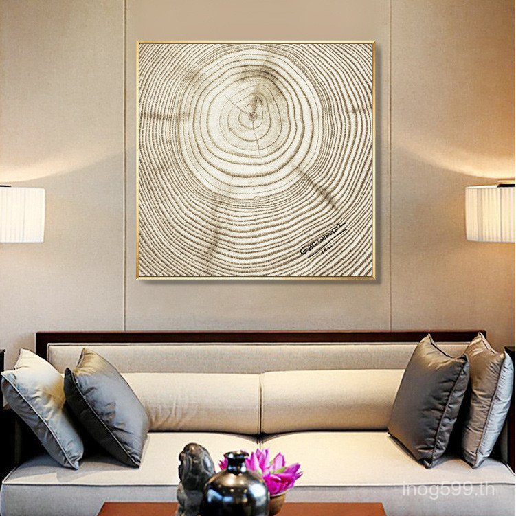 สํานักงานขนาดใหญ่ภาพจิตรกรรมฝาผนังห้องนั่งเล่นศึกษาสไตล์นอร์ดิกภาพวาดตกแต่งรุ่นทางเข้าห้องภาพวาดที่ท