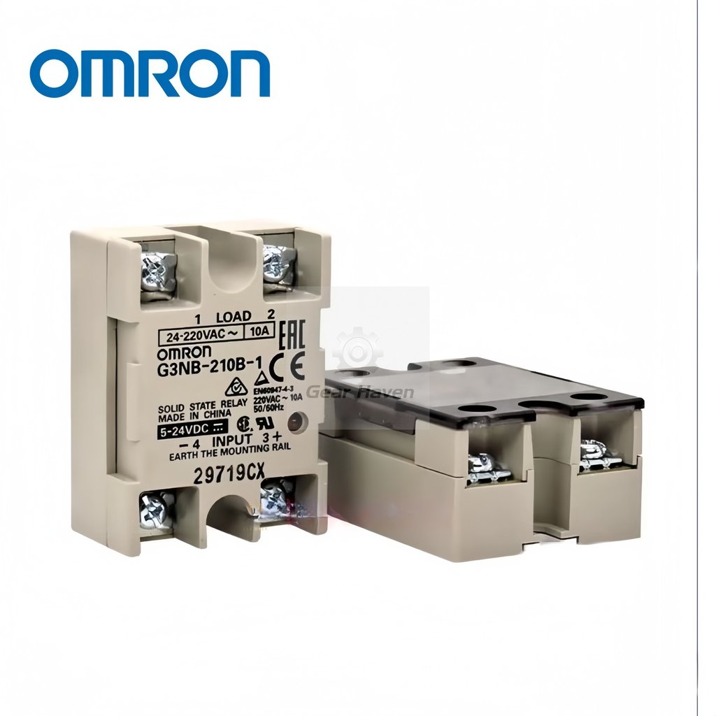 Omron โซลิดสเตตรีเลย์เฟสเดียว G3NB-205B-1, G3NB-210B-1, G3NB-220B-1, G3NB-225B-1, G3NB-240B-1