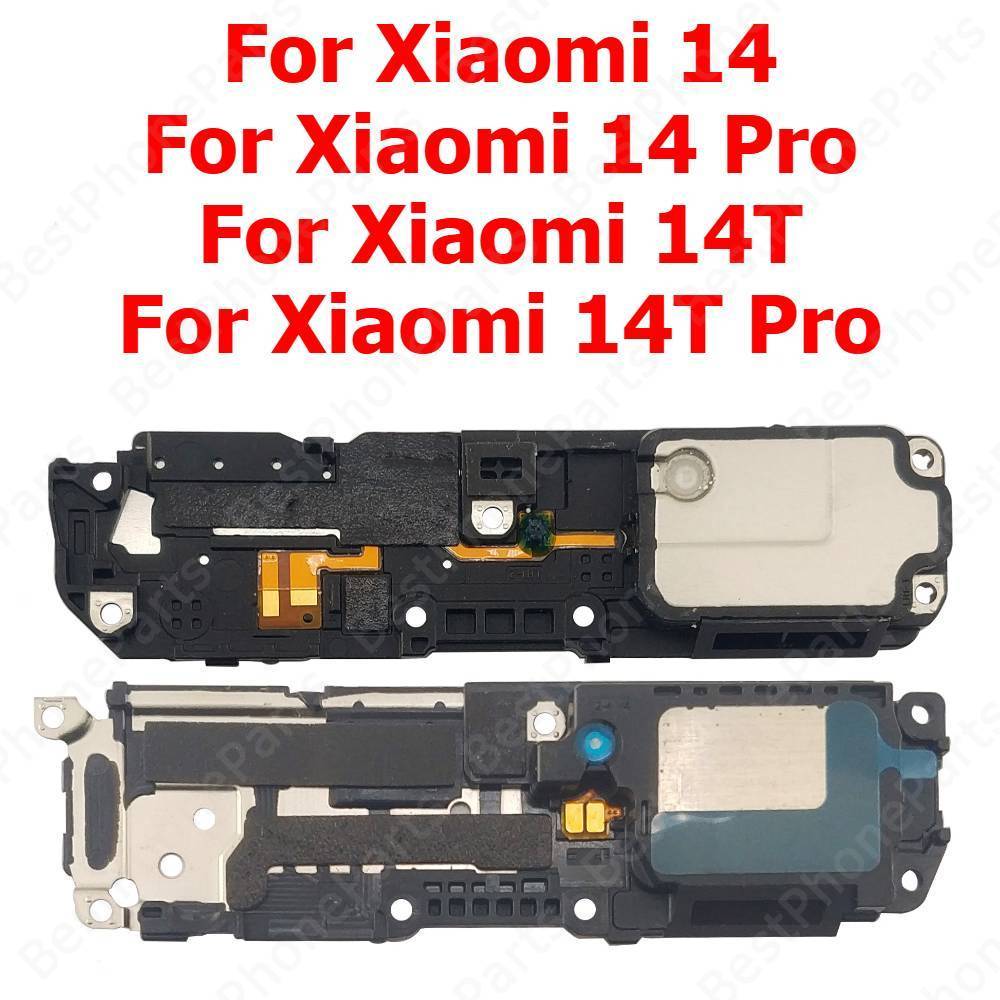 ลําโพงสําหรับ Xiaomi Mi 14 14T Pro 14Pro 14TPro Buzzer Ringer ด้านล่าง Loud ลําโพงโมดูลเสียงโทรศัพท์มือถือเปลี่ยนชิ้นส่วน