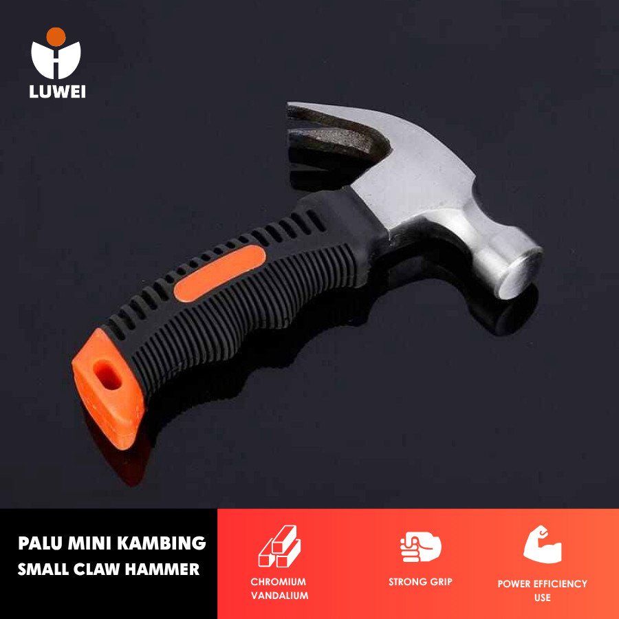 LUWEI MINI GOAT HAMMER พร้อมด้ามจับยาง - MINI CAMEL HAMMER