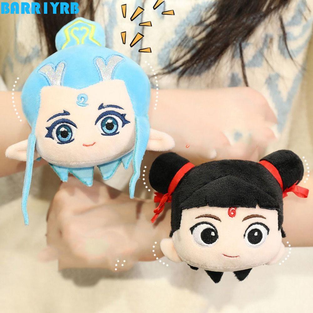 BARR1YRB Nezha2 Plush Slap Bracelet, Clap Circle Toy Bracelet Aobing Slap Snap Doll Toy, ตุ๊กตาสัตว์