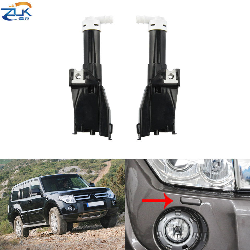 ZUK ไฟหน้าหัวฉีดน้ําเครื่องซักผ้า Actuator สําหรับ Mitsubishi สําหรับ Pajero Shogun V93 V95 V96 V97 