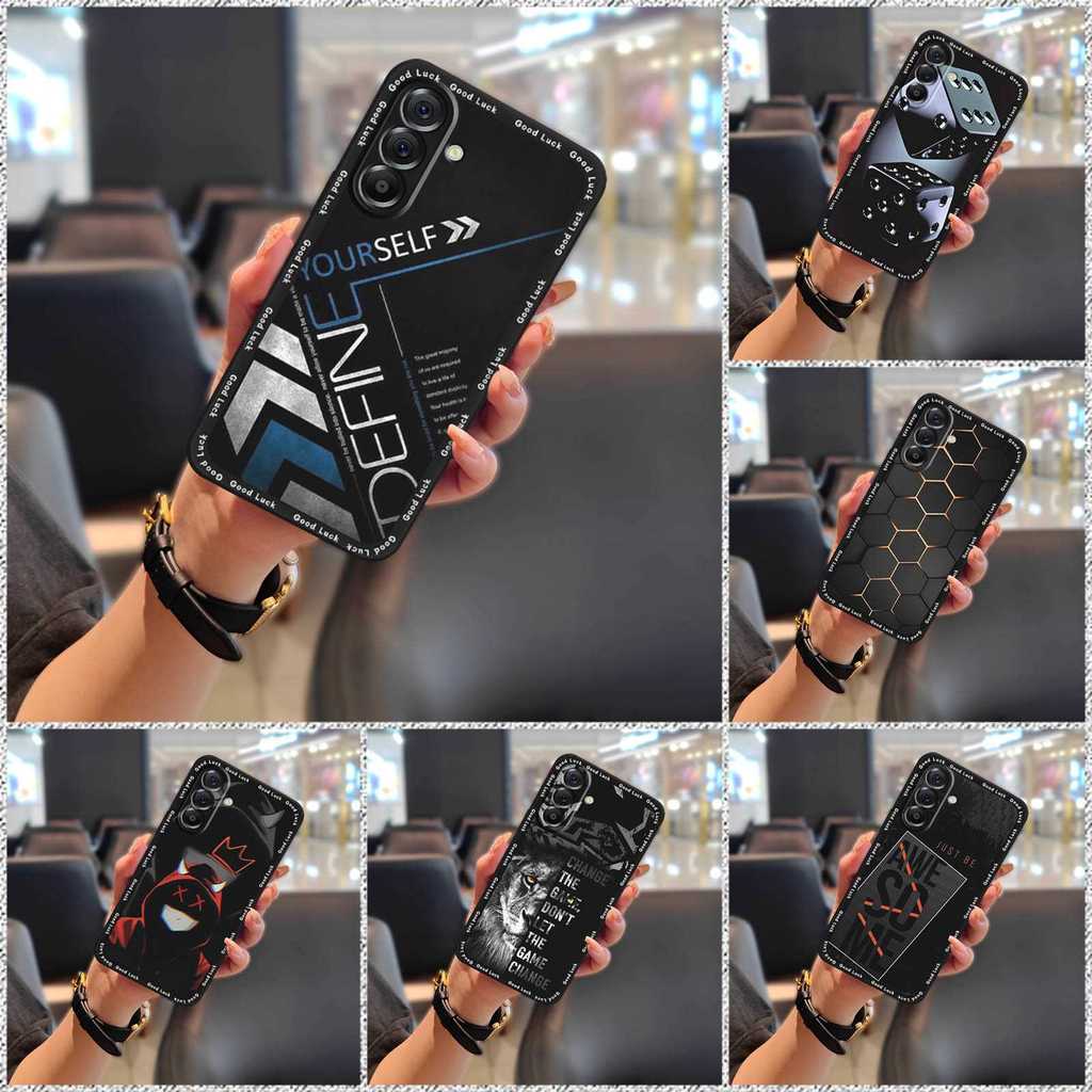 Graffiti การ์ตูนเคสโทรศัพท์สําหรับ Samsung Galaxy A37 5G/SM-A376U/B ป้องกันโทรศัพท์น่ารัก TPU กันน้ํ