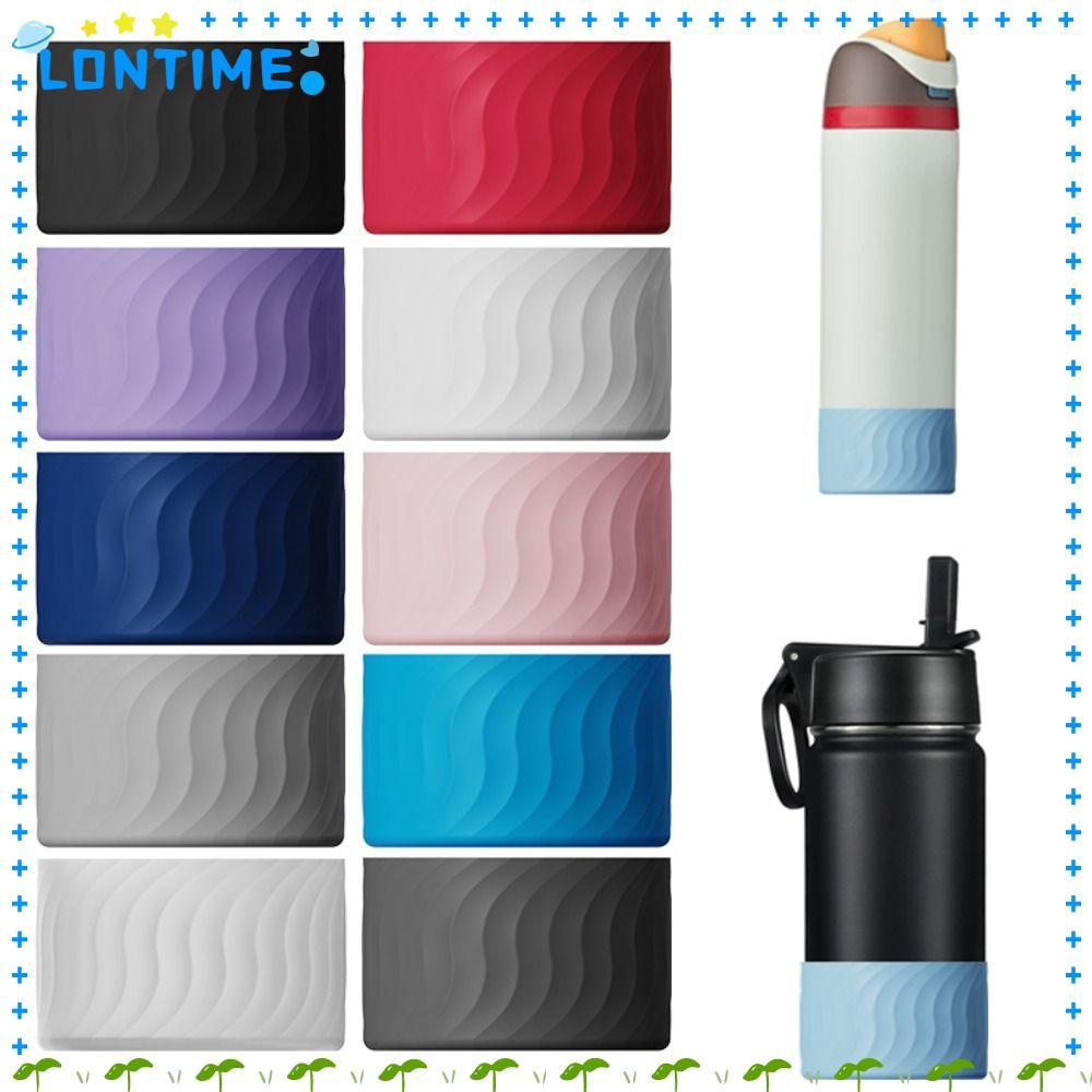 LONTIME ซิลิโคน Boot Bottom Sleeve, Tumbler ขวดน้ําฝาครอบป้องกัน,อุปกรณ์เสริมขวด Boot Sleeve สําหรับ 40oz Tumbler Quencher Adventure และ Ice Flow Flip 30oz 20oz