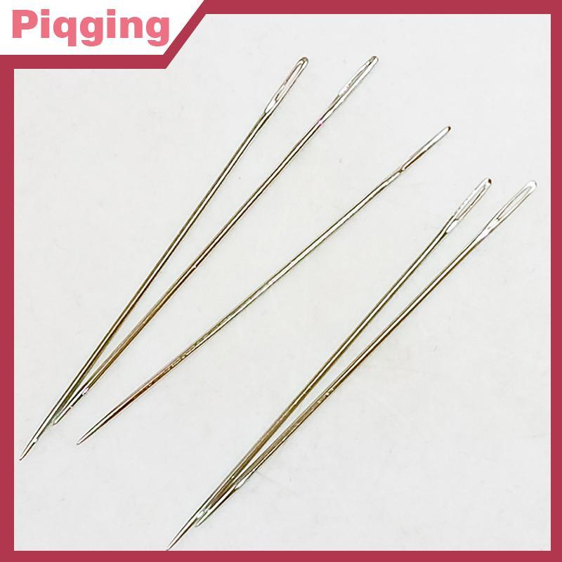 Piqging ชุด 25 ชิ้น เข็มเย็บผ้าขนาดใหญ่ สําหรับเย็บมือ หนัง เข็มเหล็ก เข็มถัก พร้อมชุดเครื่องมือ TH