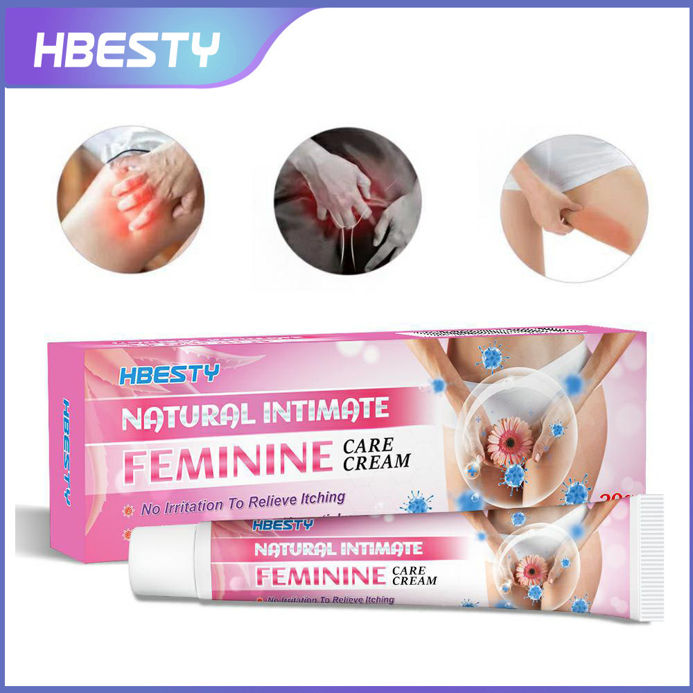 HBESTY Yin Itchy Ointment Plant Formula Non-Irrting Refreshing Formula External Skin Care Cream