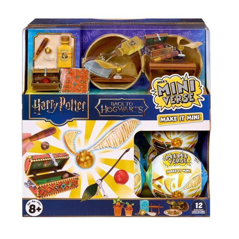 Miniverse Harry Potter Back to Hogwarts Mini Mystery Ball MGA Mystery Box เครื่องประดับ DIY ทําด้วยม