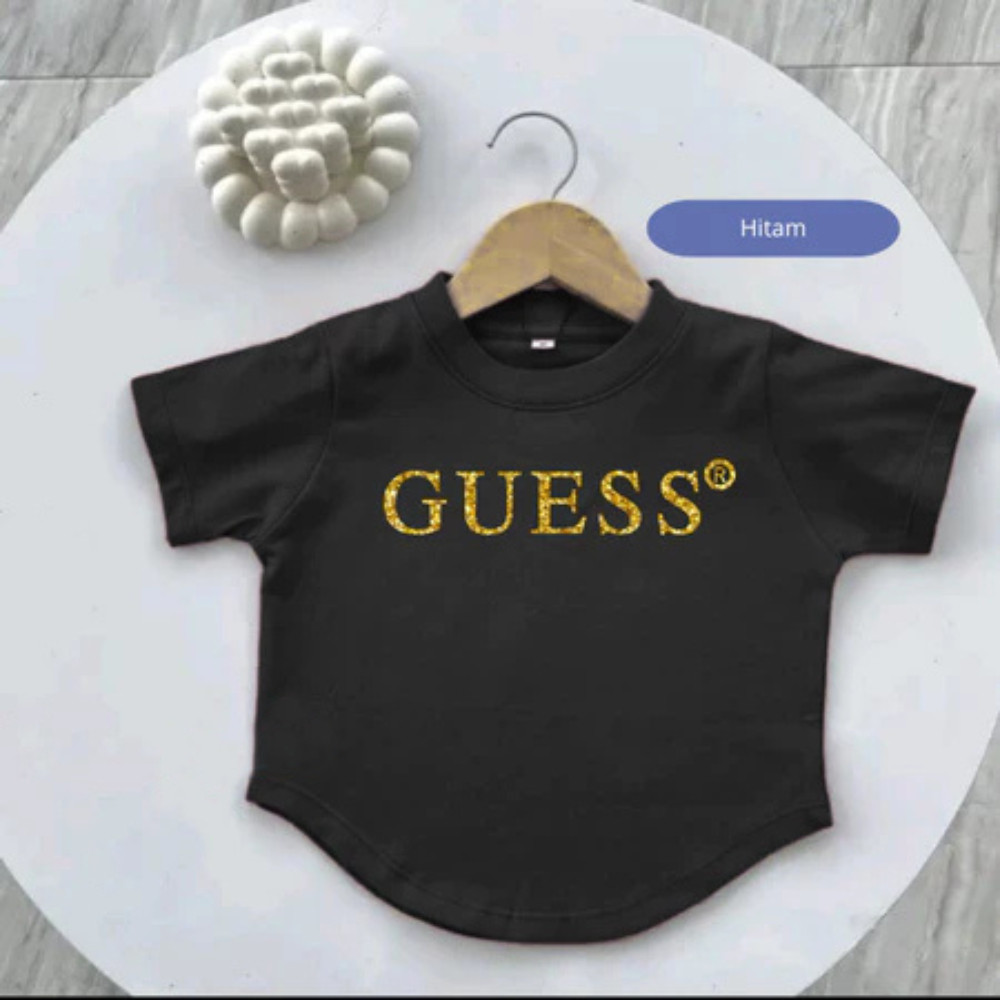 เสื้อครอปเด็ก Viral Cotton Combed 30s 4-14 Years Old Mahogany Polo Horse Logo