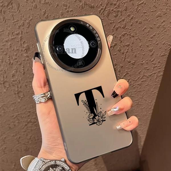 เคส Honor X9D X9C 5G เคสโทรศัพท์ลายดอกไม้และตัวอักษรสุดสร้างสรรค์ เคสโทรศัพท์คู่รักสุดเก๋ เคสกันกระแทกแบบแข็ง