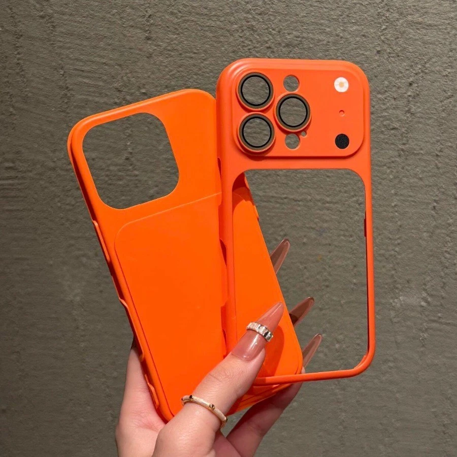 เคส iPhone 17/17 Pro Max/16/15/14/13/12/11 TPU+PC พร้อมฟิล์มป้องกันเลนส์ thumbnail 5