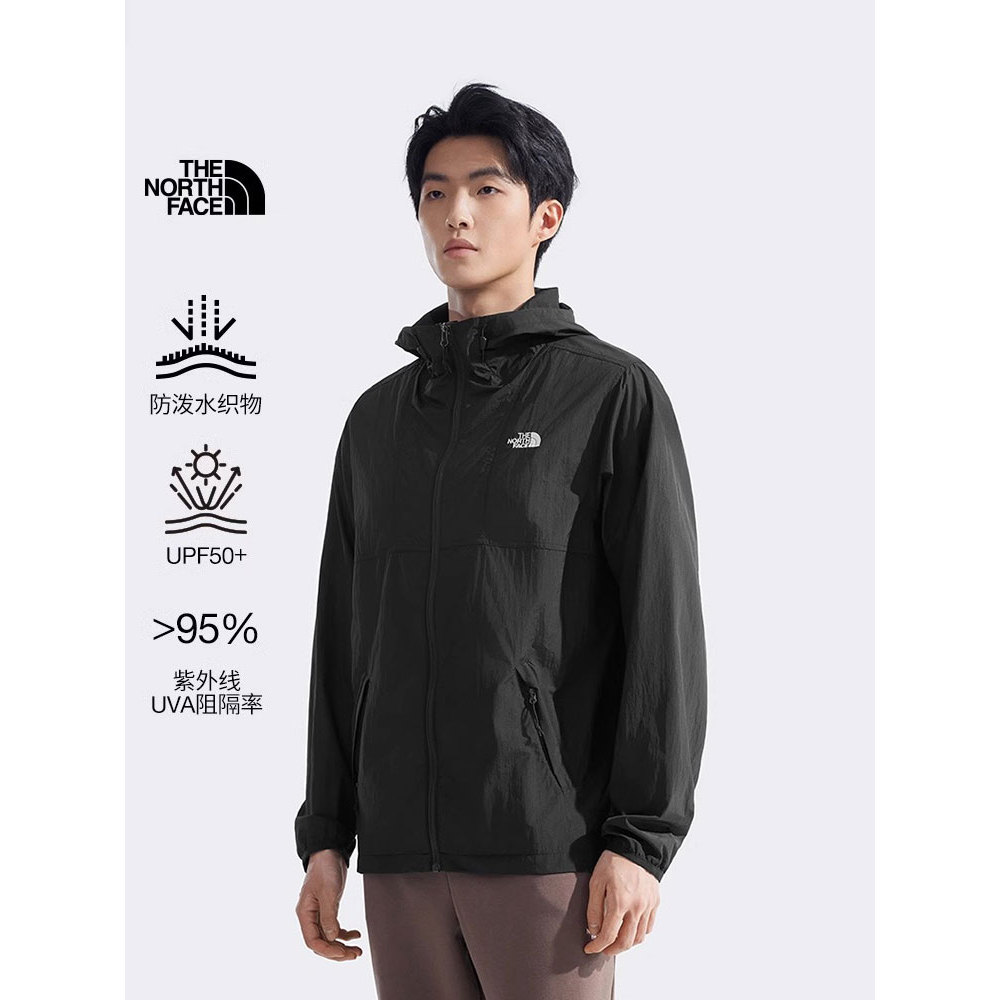 TheNorthFace เสื้อกันแดดสำหรับผู้ชาย.UPF50+, Windproof และBreathable Jacket 8EZY