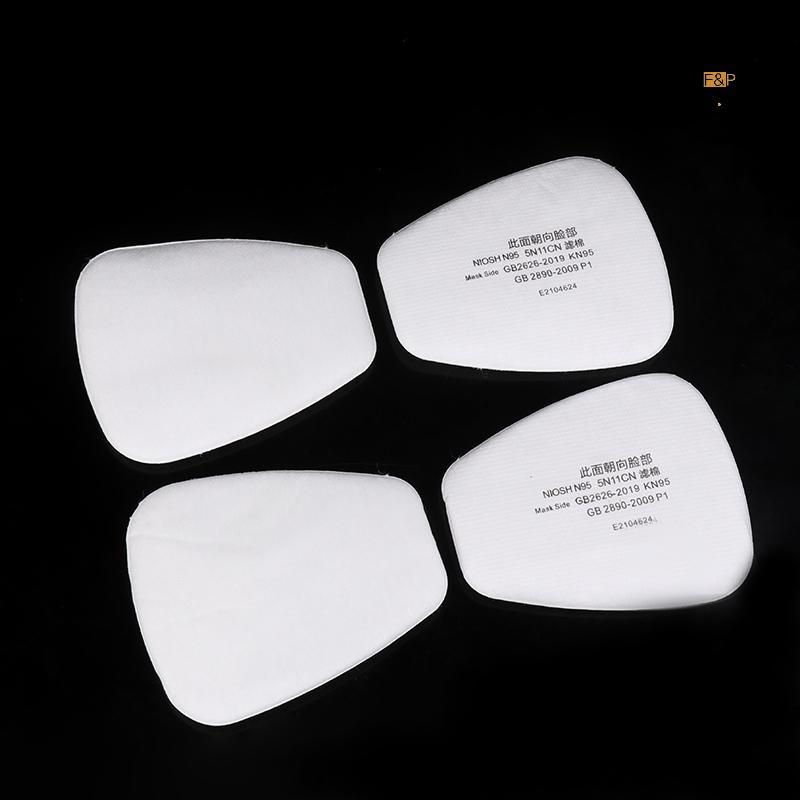 F & P 10 ชิ้น 5N11 ฝุ่นกรองผู้ถือกระดาษสําหรับ 3M 6001-6200/7502/6800 เคมี ing ภาพวาด Respirator หน้